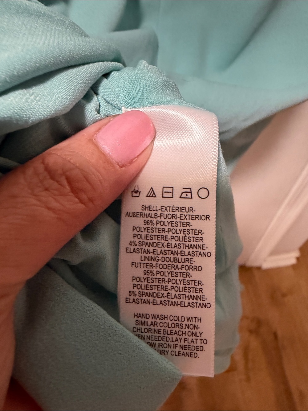 Dress the Population Aqua Midi Sheath Dress NWT - Picture 8 of 8